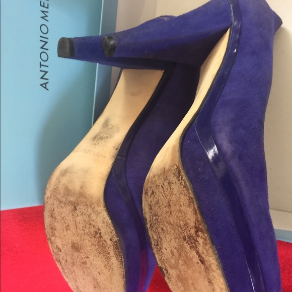 Blue suede Antonio Melani - Picture 6 of 8